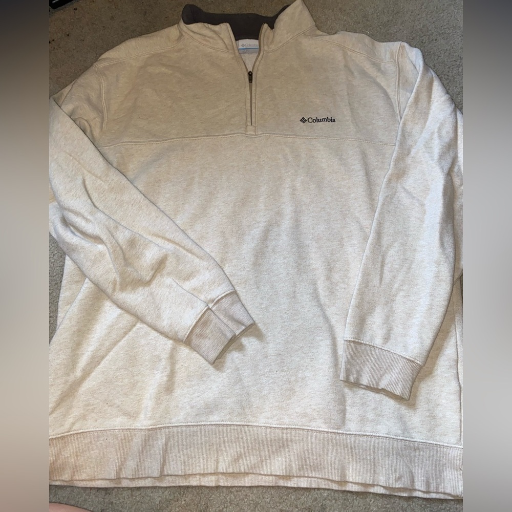 Quarter zip Fleece pullover size Xl